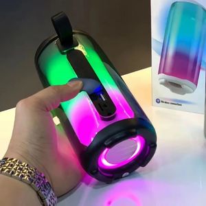 Колонки для сотовых телефонов PULSE 5 Home K Song Bluetooth-динамик Портативная колонна с RGB-подсветкой Аудио Бумбокс Открытый водонепроницаемый сабвуфер с микрофоном Музыкальная шкатулка 231206