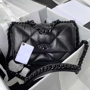 9a Tote Çanta Tasarımcı Omuz Çantası CC 19 Yoksul çanta kadın çanta deri çapraz gövde siyah siyah zincir kavrama hobos cüzdanı lüks torba bolso sac de lüks