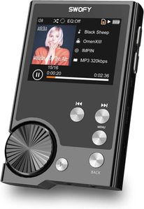 MP3 MP4 Oyuncular Hi Fi Player, Kayıpsız DSD'li Yüksek Çözünürlüklü Dijital Sesli 128GB Hafıza Kartı Destekliyor 256GB 231206