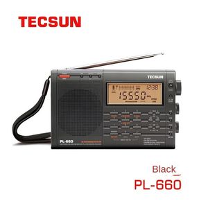 Portable S ers Tecsun Pl 660 Radyo Tam Bant Yüksek Duyarlılık Dijital Tuner Tutkusu Desheng PL660 231206