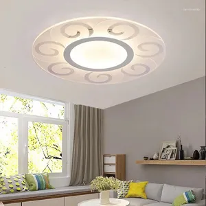 Tavan Işıkları Modern LED Armatürler Luminaria De Teto Ev Işık Lambası Cam Fikstürü Yapraklar