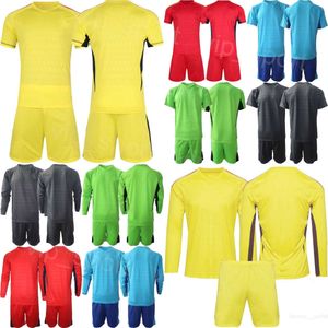 Kulüp Takımı Çocuk Futbol St. L Ouis Kaleci 39 Benjamin Lundt Jersey Set 23 24 GK Uzun Kollu 1 Roman Burki Kalecisi Futbol Gömlek Kitleri Özel Adı Shengluyisi