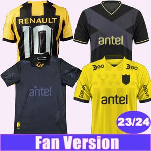 23 24 Penarol Mendez Mens Futebol Jerseys S.Rodriguez Sanchez Arezo Milans Menosse Home Amarelo Preto Away 3ª Edição Comemorativa Camisas de Futebol