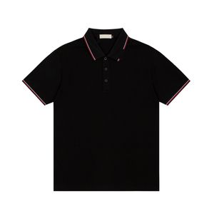 Polo da uomo in cotone elasticizzato T-shirt slim a maniche corte Camicie da golf Top Estate taglia M-xxxl