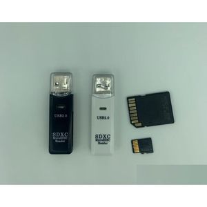 Memory Card Readers 2 In 1 High Speed Usb 2.0 3.0 Sdxc Tf T-Flash Reader Adapter For Sd/For Sdhc/For Sdxcmmc/For Mmc2/For Rs Mmc/Mmc 4 Dhkpx