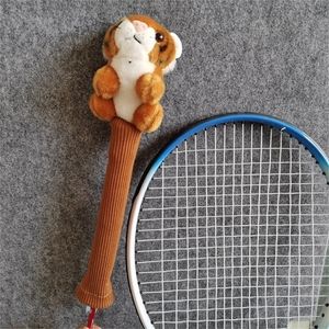 Badminton raketleri tiger badminton raket sapı kapak peluş bebek kavrama koruyucular el sanatları hediyesi 231201