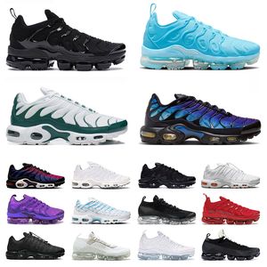 nike tn plus air max tn airmax terascape vapor max vapormax vapour max running shoes men women tns Unity Onyx White  Black tns fly knits【code ：L】mens trainers outdoor sneakers