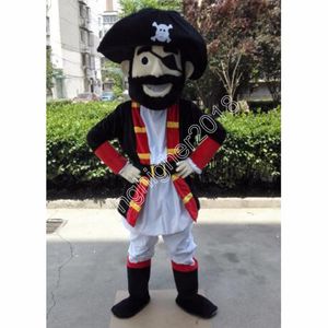 Cadılar Bayramı Pirate Man Maskot Kostümü Yetişkin Boyut Karikatür Anime Tema Karakter Karnaval Erkekler Kadınlar Elbise Noel Fantezi Performans Partisi Elbise