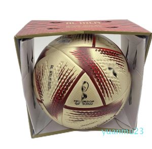 Футбольные мячи Кубка мира, групповой этап по футболу Rihla, официальный размер, материал, высококачественная копия с коробкой
