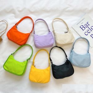 Handbags New Fashion Designer Girls Mini Kids Princess Change Purse Children Casual Messenger Bags One Shoder Bag S913 Drop Delivery B Ottgz