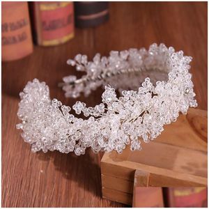 Hair Jewelry Glaze Leaf Headbands For Women Crystal Haidband Bridal Vintage Earrings Names Girls Acquire Colorf Drop Delivery Hairjew Dhy5O