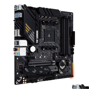 Материнские платы Asus Tuf Gaming B550M-Plus Материнская плата Ddr4 Поддержка Am4 Ryzen Настольный процессор Drop Delivery Компьютеры Сетевой компьютер Com Otnzx