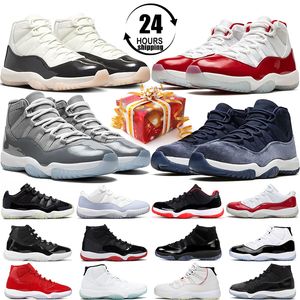 Basketball Shoes Gratidão Homens Mulheres Cherry Midnight Navy Cool Cinza criado Gamma Low Outdoor Sports Sneaker 36-47
