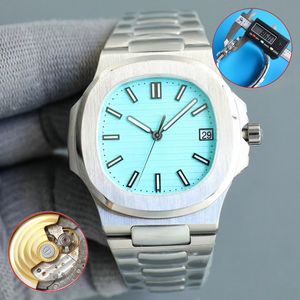 Часы дизайнер Watch v6 Quality Ultra Thin Body Automatic Mechanical Watch 41 мм полная нержавеющая сталь с коробкой Sapphir