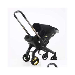 Strollers Baby Stroller 3 In 1 Pram Carriages For Newborn Lightweight By Travel System Mti-Function Cartvaiduryb Drop Delivery Kids Ma Dhsz0