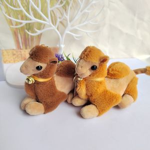 10cm peluş çöl devesi bebek kolye anahtarlık sırt çantası kolye mini bebek toptan pençe makinesi bebek anahtarlık sevimli peluş dromedary oyuncak