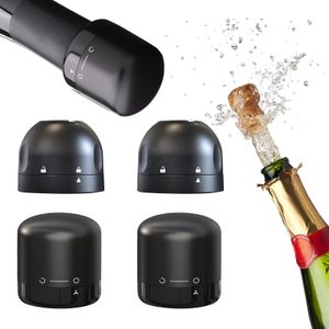 Yeniden kullanılabilir Silikon Sızdırmaz Şampanya Şarap Tıpa Seal Mühürleyicisi Şampanya ve Şarap Taze Tutun