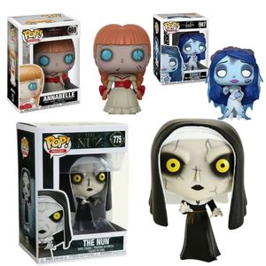 Action Figures Toy Zombie Bride ANNABELLE 9 Emily 987 the Nun 775 Vinyl Action Figure Collection Model Toys 231207