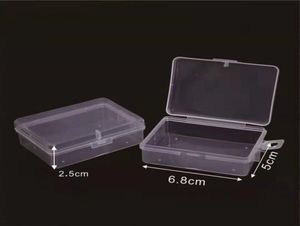 68525см Универсальный небольшой ящик для хранения упаковки Пластиковая коробка для рыболовных приманок7523184