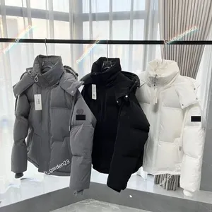 Erkekler Down Ceketler Parka Kadın Siyah Küfürü Ceket Kapşonlu Premium Sıradan Açık Kış Sıcak Kalınlaştırılmış Fermuar Tasarımcı Katlar Sweater M-5XL