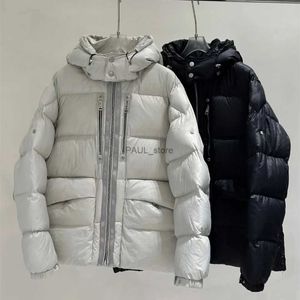 Мужская пуская зимняя куртка Men's Down Antistatic теплое дышащее повседневное пальто с капюшоном, наполненное 95 белыми. Отправьте пылепроницаемые Bagsl231209
