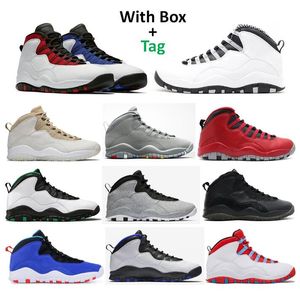 Scarpe da basket maschile 10 ° anniversario Westbrook Class of 2006 Steel Cement Cool Grey Seattle Chicago Tinker Bulls Over Broadway Stealth Orlando Sports Sneakers