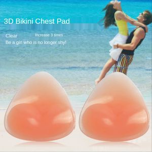 Göğüs Pad Meme ucu Pedler Bikini Dolgu Artırıcı Kupası Göğüs Güçlendirici Kendi Yapıştırıcı Sütyen Göğüs Silikon Pad Kadın 231211