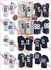 Jahan Dotson Micah Parsons 2024 Peach Bowl Penn State Football Jersey Stitched Mens 88 Mike Gesick John Cappelletti Penn State Nittany Lions Jerseys S-3XL