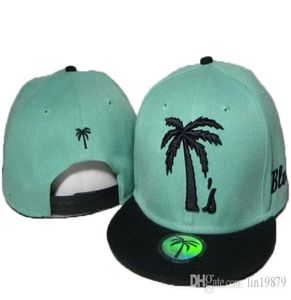 2017 Yeni Blvd Tedarik Coco Tree Snapback Caps Hip Hop Kapağı Düz ​​Şapka Erkekler İçin Casquette Gorras Planas Bone Aba Reta Toca3700679