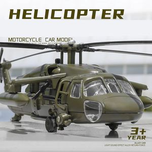 Uçak Modle America Siyah UH-60 HAWK UTITED HARİCOPTER ALIYE UYGULAMA MODEL SIMULAT Metal Uçan Model Oyuncak Ses ve Hafif Çocuk Hediyesi 231208