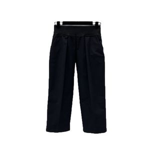 Erkekler Sıradan Pantolon Sonbahar ve Kış Yeni Bel Kontrast Renk Ekleme Yan Fermuar Moda Yüksek Bel Zayıflama Tüm Minimalist Günlük Pantolon