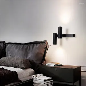 Lampada da parete Armadi Lampadario a soffitto Moda moderna Risparmio energetico Pieghevole Corridoio Corridoio Accanto all'illuminazione Interna Wireless Semplice