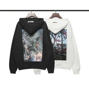 Gelgit marka ayı tanrısı uçları Yağlı Boya Yüksek Sokak Hoodie Çift Çift Gevşek Külot Kazak Moda Doku Hoodie