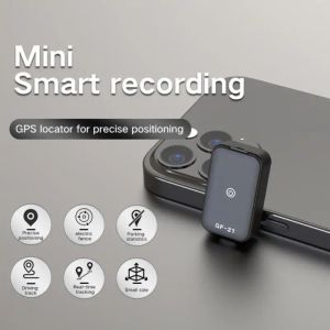 GF21 GF22 MINI GPS Gerçek Zamanlı Araç Tracker Anti-Lost Cihaz Ses Kontrolü Kayıt Bulucu Yüksek Tanımlama Mikrofon WiFi+LBS+GPS