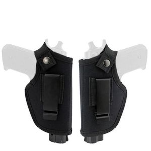 Coisas Sacos IWB OWB Escondido Carry Holster Belt Metal Clip para Mão Direita e Esquerda Draw220P