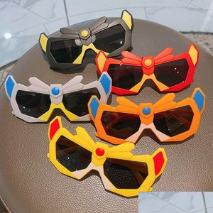 Sunglasses Cartoon Children Boys Girls Sun Glasses Cool Uv Personalised Party Supplies Summer Essentials A1 Dhs Drop Delivery Baby K Dhxh4
