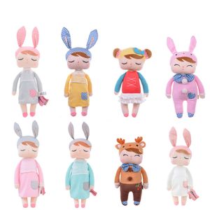 Классическая плюшевая кукла в стиле Metoo Bunny, мягкие игрушки для девочек, мягкая кукла Анжела, игрушки для детей, подарок на день рождения для девочек, детские игрушки, 8 стилей