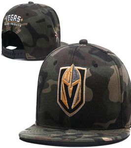 Vegas Golden Snapback Camo Knights Caps Ayarlanabilir Tüm Takım Beyzbol Kadın Erkekler Snapbacks Yüksek Kaliteli Spor Hat3354215