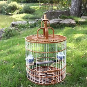 Kuş Kafesleri Vintage Hamster Small S Sheebird Dış Mekan Gamiola Para Passaros Habitat Süslemeleri 231211