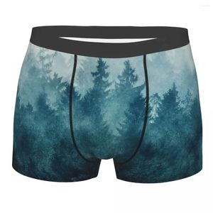 Underpants Misty Forest Man's Boxer Briefs Underwear Altamente Respirável Top Quality Sexy Shorts Gift Idea