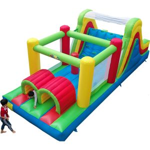 Şişme feda playhouse salıncak avlu bounce house 652824m kale çocuk oyunları için engel oyuncakları slayt feda trampolin 231212