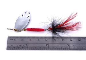 Hengjia sert metal spinnerbaits bıçak payetleri balıkçılık cazibesi spinner kaşık yemleri pesca balıkçılık 7cm 84g57178425014849