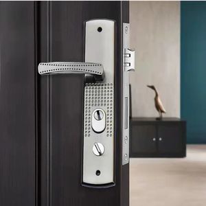 Door Locks Universal Security Handle Aluminium Alloy Thickened Panel Lock fittings Household y231212