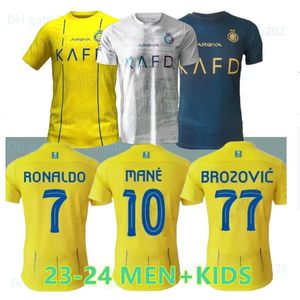 2023 2024 Al Nassr Futbol Formaları 23 24 Shabab Suudi Mane Talisca Gonzalo Martinez Konan Fofana Brozovic Tell Ronaldo'ya Uluslararası Evden Uzak Nassr