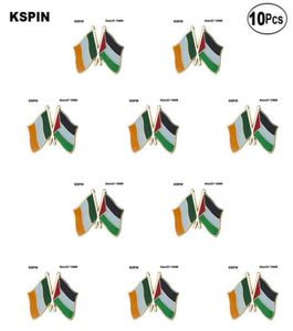 Ирландия Палестина дружба значок на лацкане флаг значок брошь булавки значки 10 шт. в партии5586525
