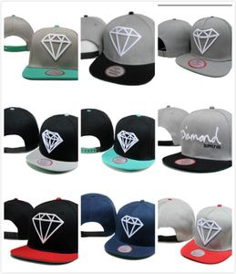 Yeni ucuz elmas tedarik co top kapakları serin beyzbol şapkası hip hop snapback ayarlanabilir snapbacks erkekler kadın yaz güneş hat2216227