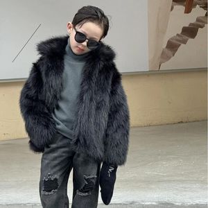 Ceketler 2023 Kış Koreli Çocuklar Erkekler ve Kızlar Giymek