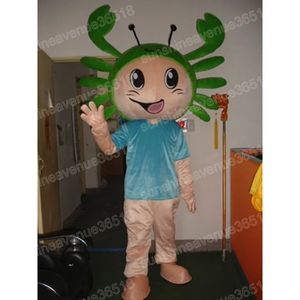 Costume mascotte granchio formato adulto Personaggio a tema cartone animato Carnevale unisex Halloween Festa di compleanno Fancy Outdoor Outfit per uomo donna