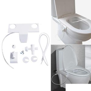 Banyo Duş Başlıkları Akıllı Meme Flushing Tuvalet Koltuğu Bide Adsorpsiyon Tipi Akıllı Temizlik 230105 Drop D DHKKC