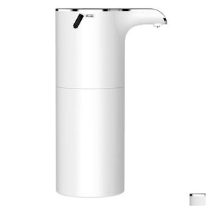 Sıvı Sabun Dispenser 450ml Matic Dokunsuz El USB Banyo için Şarj Edilebilir Köpük El Tuvalet 211206 Damla Teslimat Ev Bahçe Bat Dhdqe